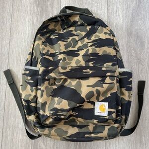 Carhartt Camo Laptop Backpack Water-Resistant Pack W/ 15" Laptop Sleeve Preowned